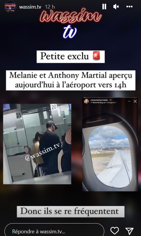 Mélanie Da Cruz et Anthony Martial à nouveau ensemble ? Ce cliché qui intrigue