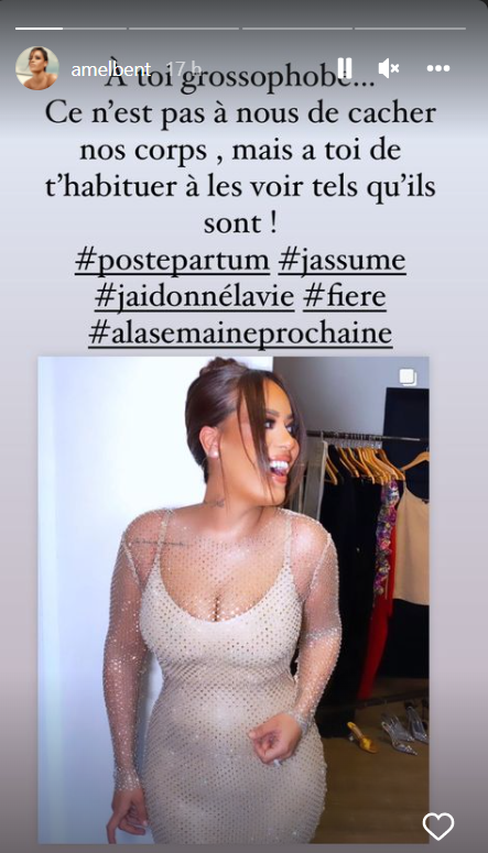 Amel Bent victime de grossophobie : sa réponse cash à ses détracteurs !