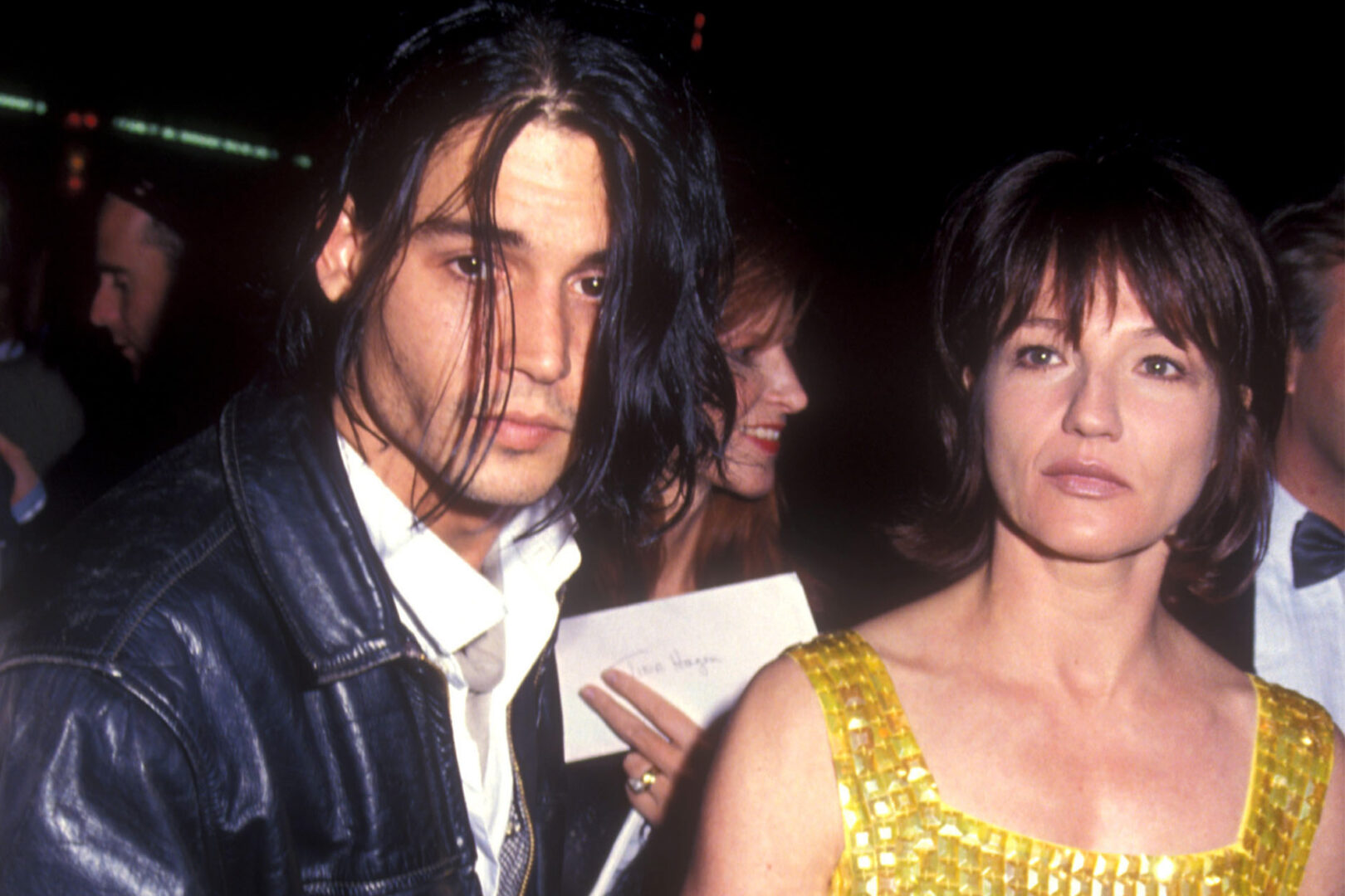 Johnny Depp and Ellen Barkin ont eu une brève liaison @BestImage