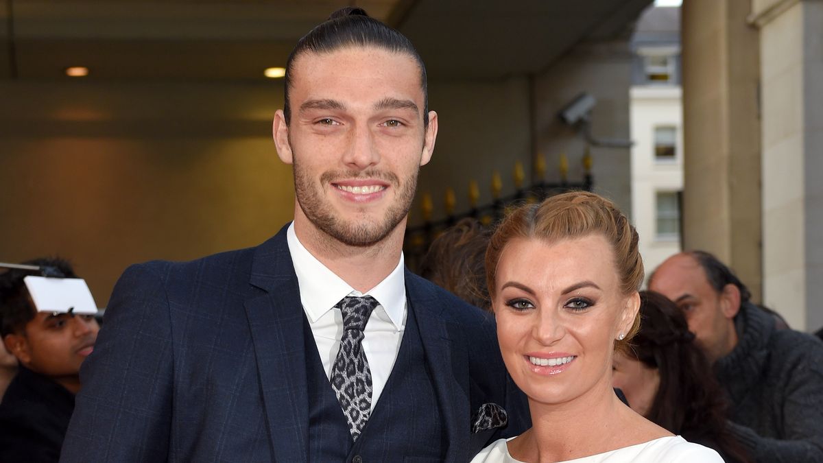 Andy Carroll et Billi Mucklow @Getty Images Andy Carroll et Billi Mucklow @Getty Images