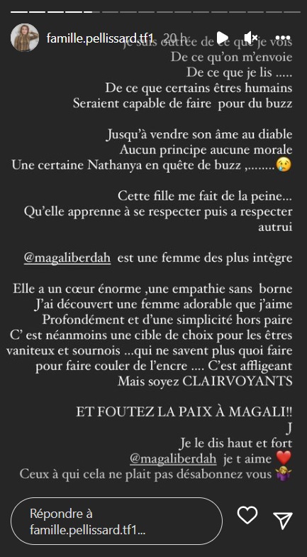 Magali Berdah face à un nouveau scandale : Amandine Pellissard en colère "Je suis outrée"