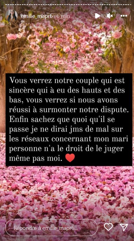 Mariés au premier regard : Emilie toujours mariée à Frédérick ? Cette surprenante confidence