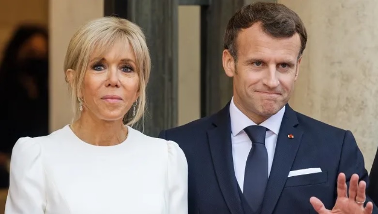  Brigitte et Emmanuel Macron @DR