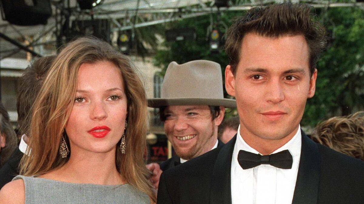  Kate Moss a été en couple avec Johnny Depp de 1994 à 1997 @BestImage