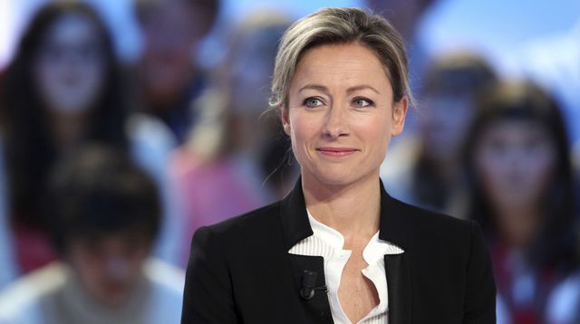  Anne-Sophie Lapix en concurrence avec Léa Salamé ? @GettyImages