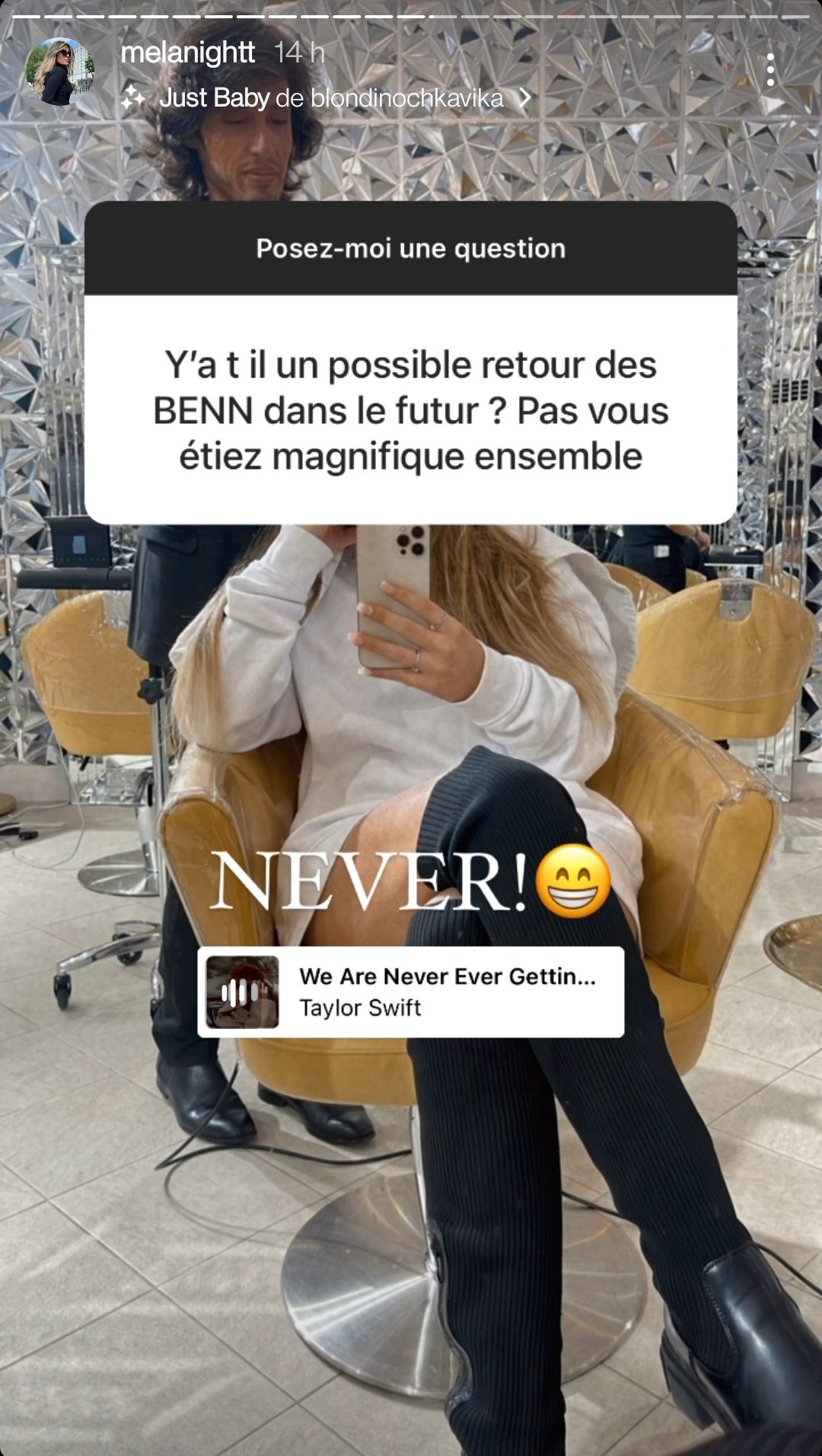 Mélanight de nouveau en couple ? Ce message qui intrigue