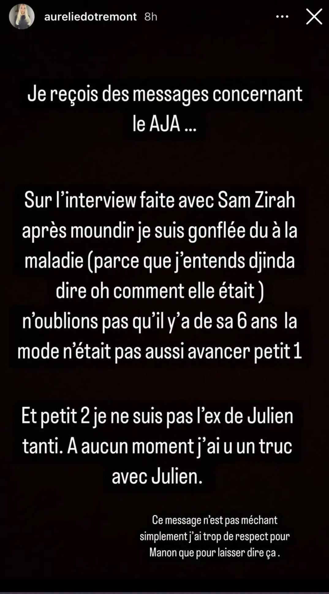 Aurélie Dotremont a-t-elle vécu une liaison cachée avec Julien Tanti ? Elle répond !