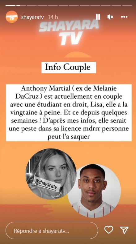 Mélanie Da Cruz clashe la prétendue petite amie d'Anthony Martial : la toile s'enflamme !