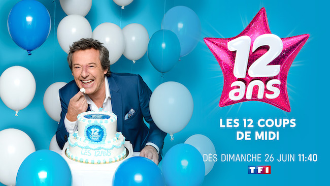  12 ans les 12 coups de midi avec Jean-Luc Reichmann / @TF1