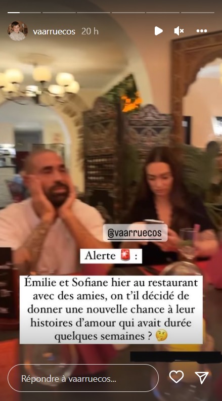 Emilie Nef Naf et Sofiane à nouveau en couple ? Une photo fuite sur la toile !