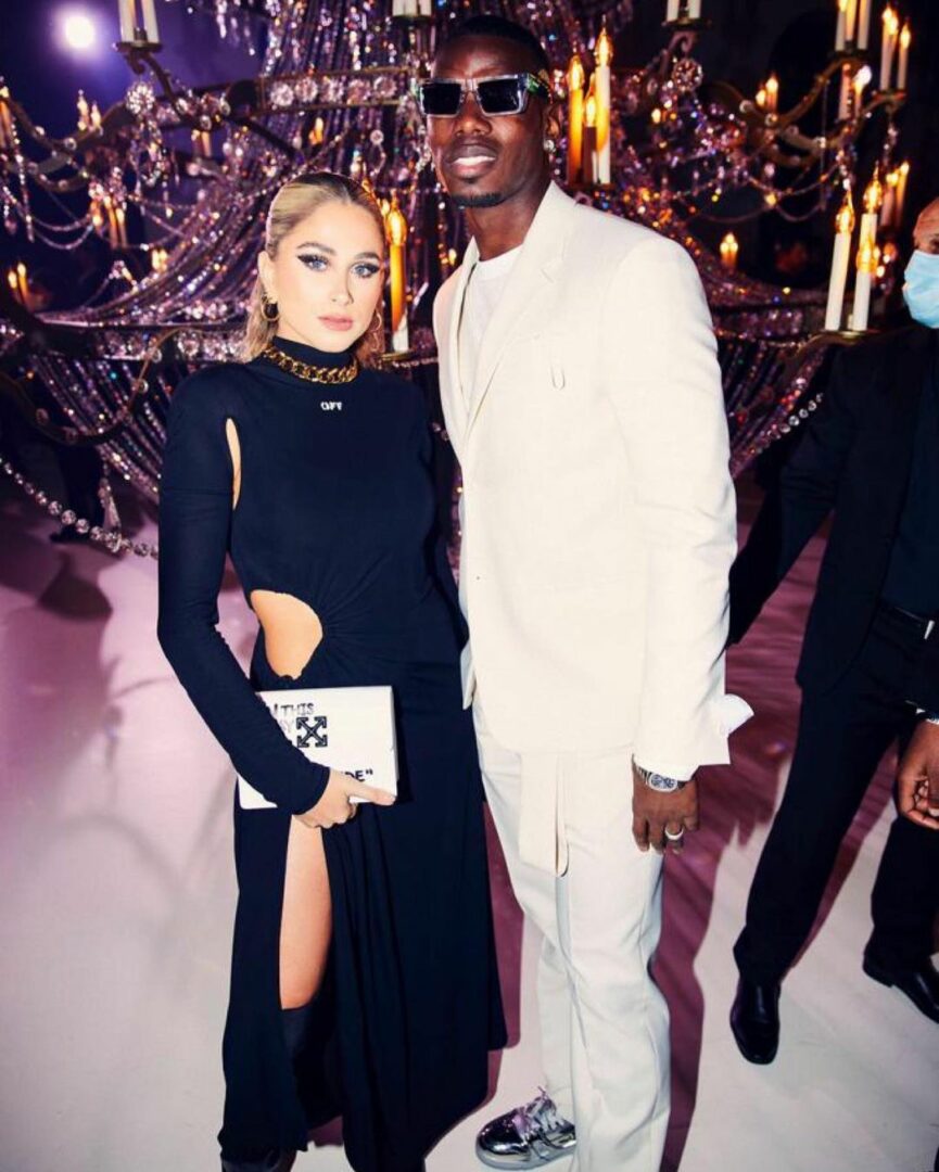  Paul Pogba et sa femme Zulay @Instagram