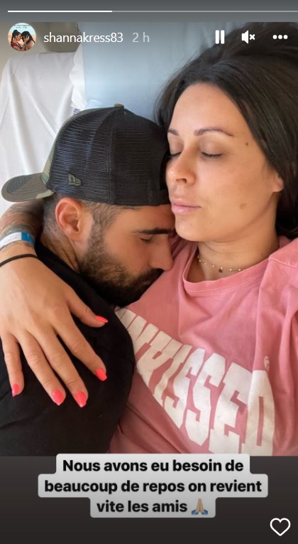 Shanna Kress enceinte et hospitalisée : La chérie de Jonathan Matijas donne de ses nouvelles