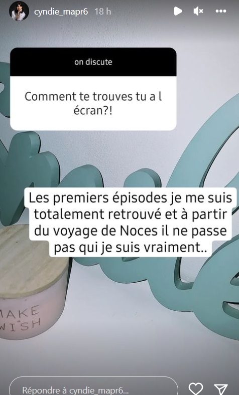 MAPR : Cyndie dénonce le montage "Il y a beaucoup de mensonges"