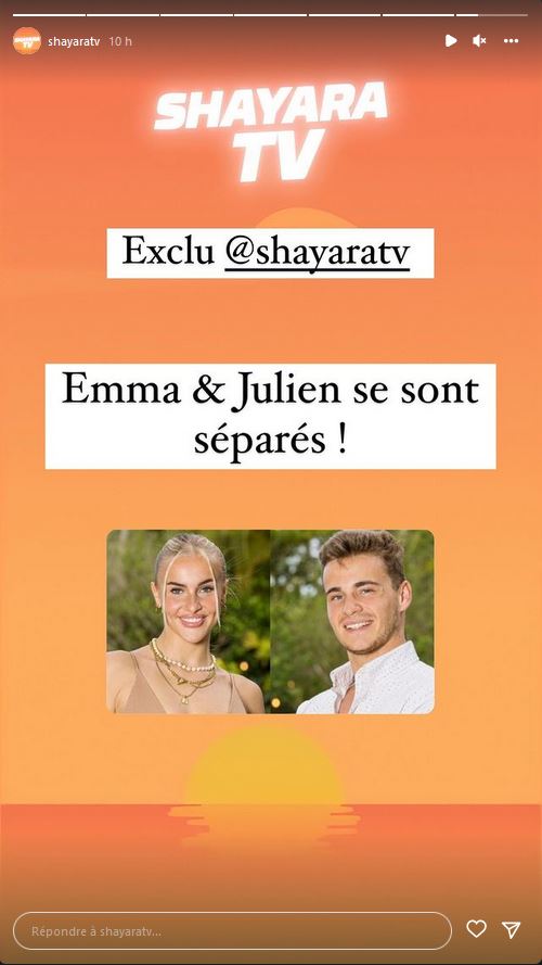  LVDCB7 : Emma Keitmann et Julien Thezier toujours en couple ? On en sait plus ! @Instagram