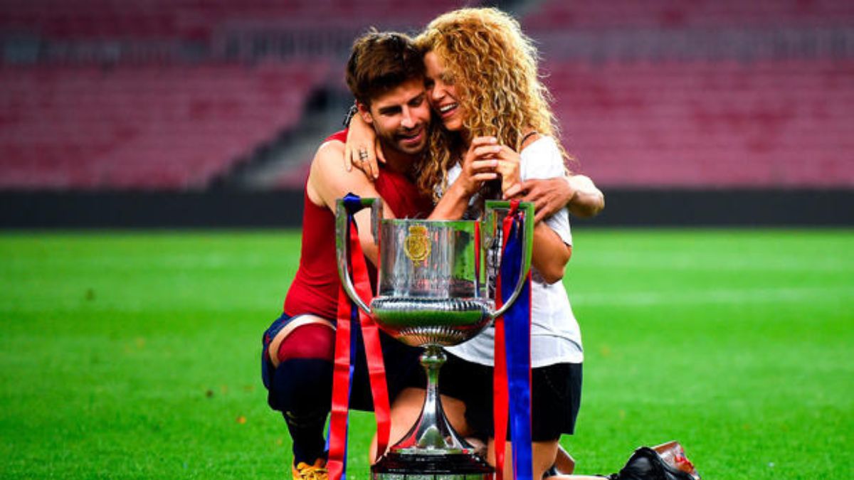  Shakira, Gerard Piqué @2015 Getty Images