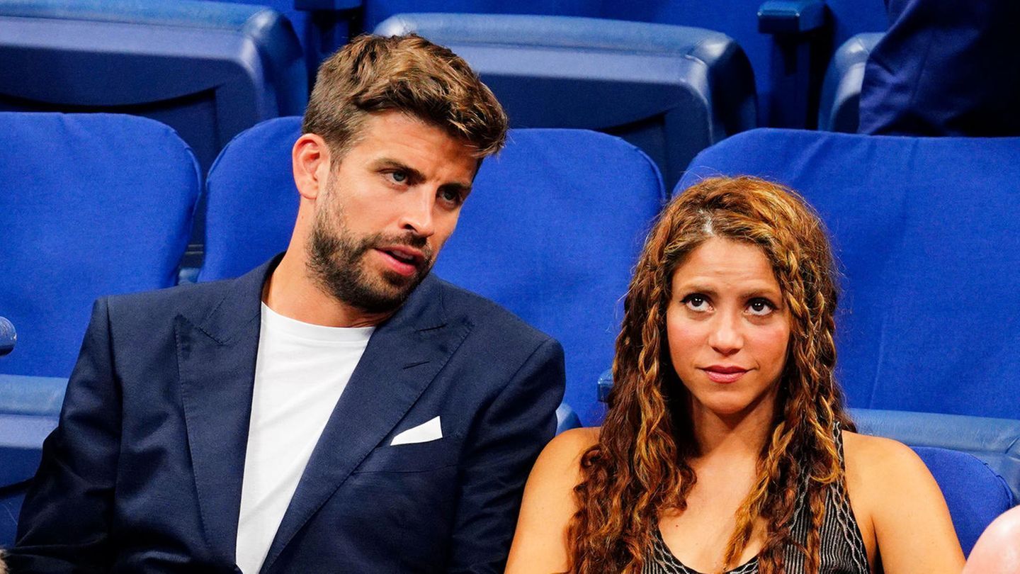 Gerard Piqué et son ex Shakira @DR