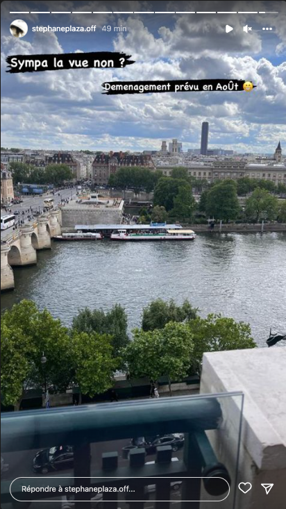 Stéphane Plaza dévoile la sublime vue de son nouvel appartement parisien