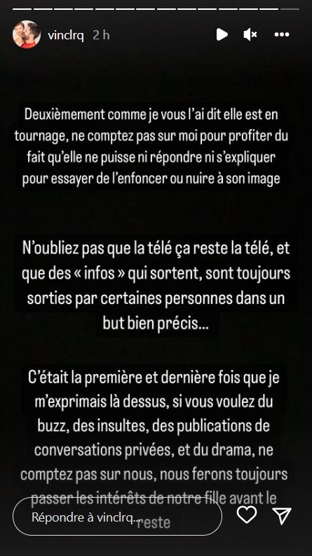 Mélanie Dedigama en couple avec Julien Bert : son ex Vincent sort du silence