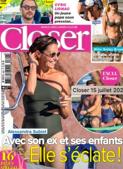  Alessandra Sublet et ses deux enfants @Instagram