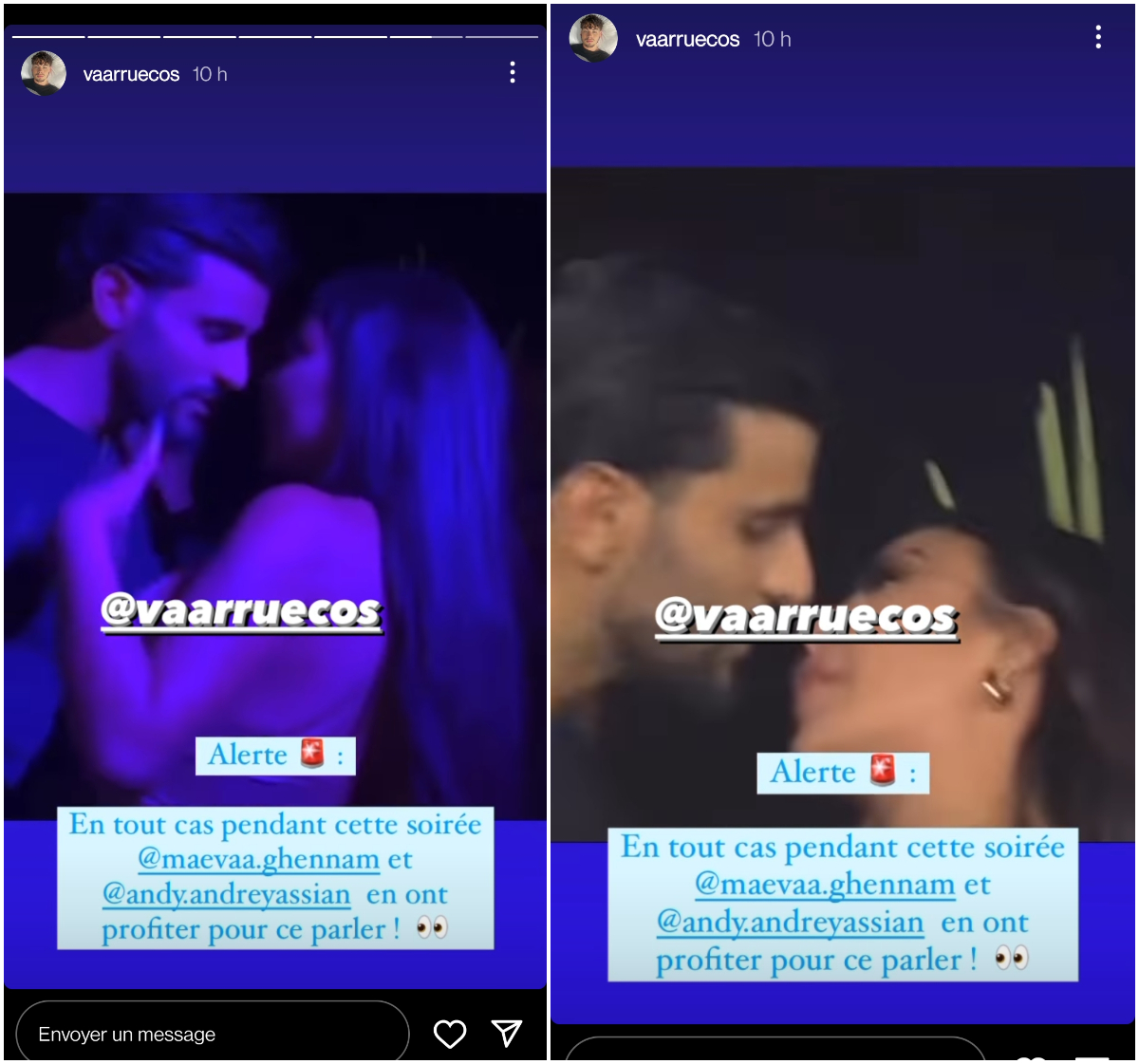  Vaarruecos explique pourquoi Maeva Ghennam s'en est pris à un jeune homme ne boite de nuit @Instagram