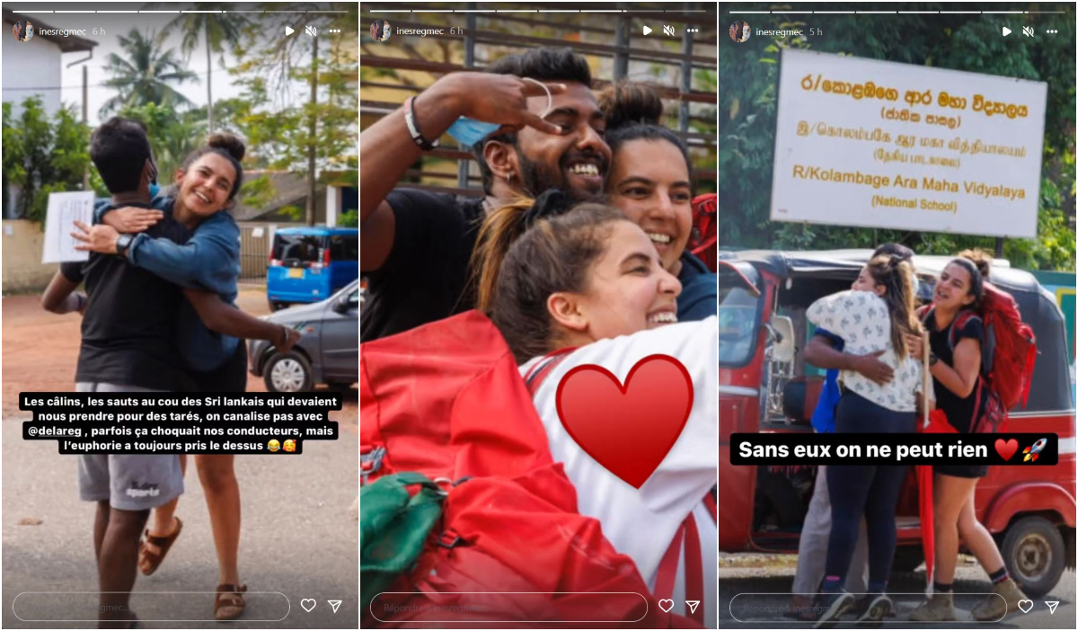 Pékin Express : pourquoi Inès Reg et Anaïs choquaient les chauffeurs Sri-lankais