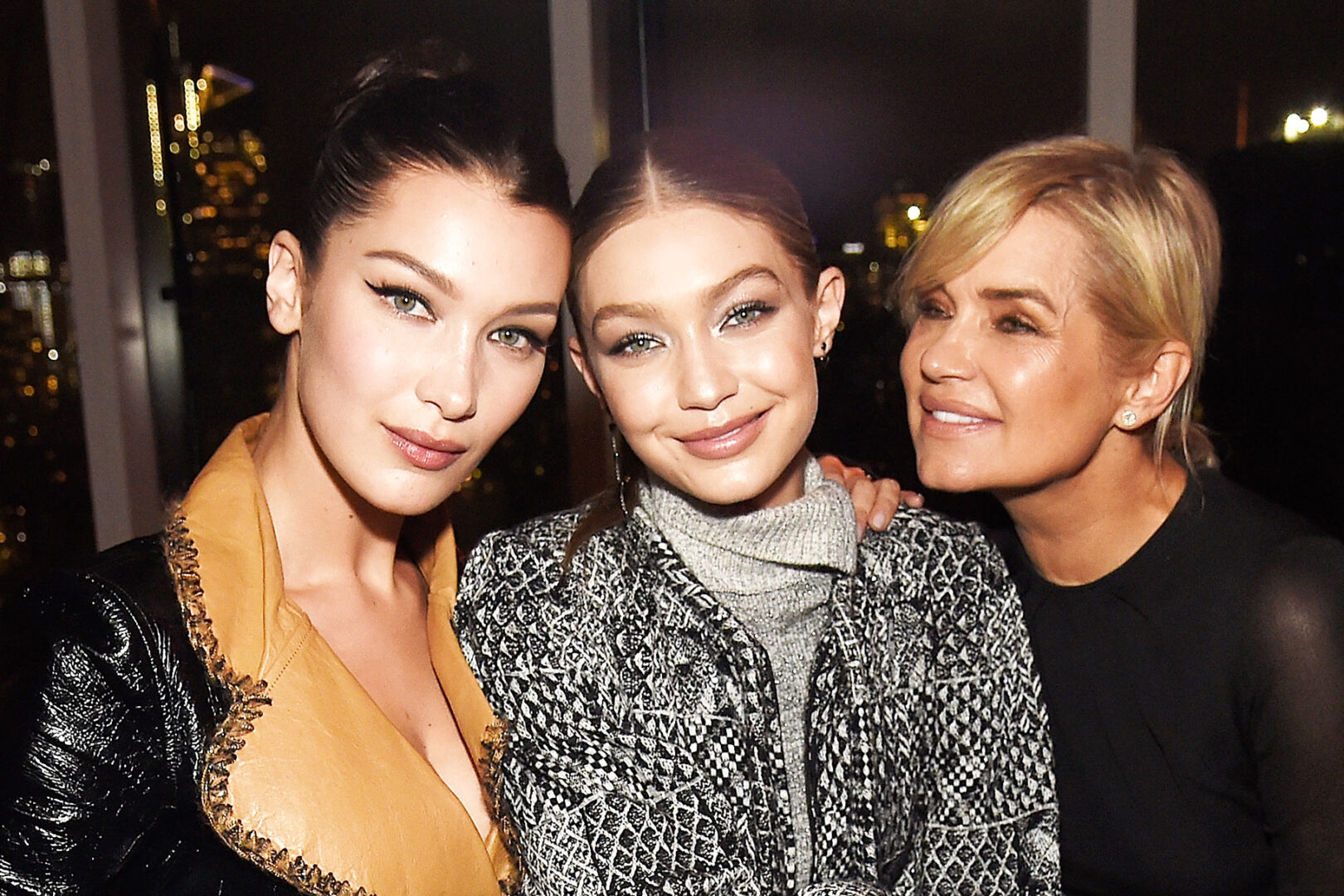  Bella, Gigi et Yolanda Hadid @DR