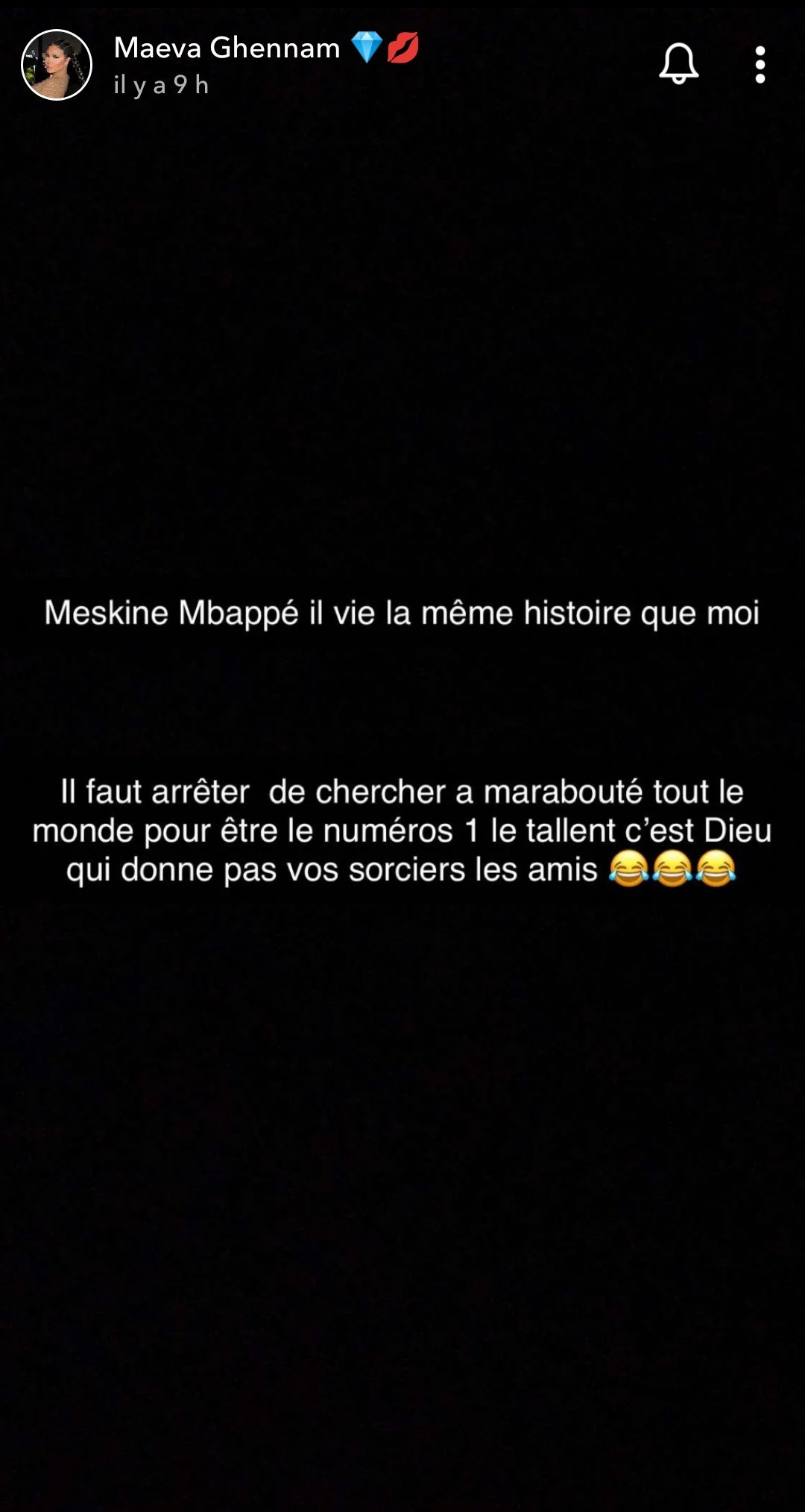 Maeva Ghennam lance une pique à Carla Moreau : "Mbappé il vit la même histoire que moi"