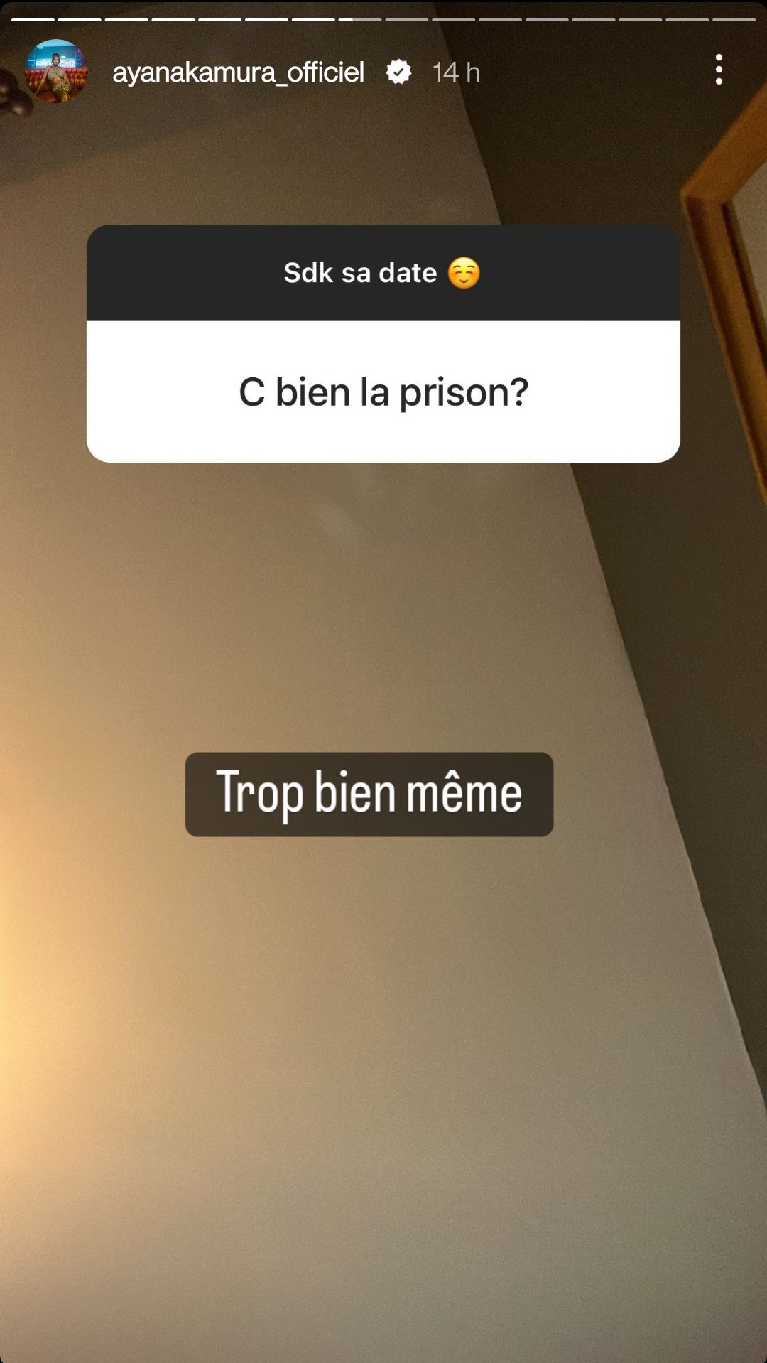 "C'est bien la prison ?" : Aya Nakamura répond à un internaute !