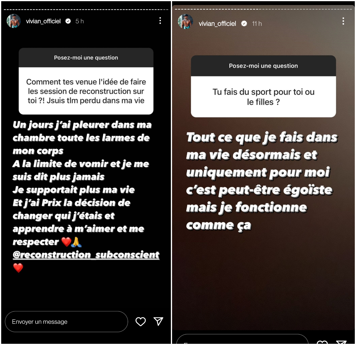  Vivian Grimigni revient sur sa transformation physique @Instagram