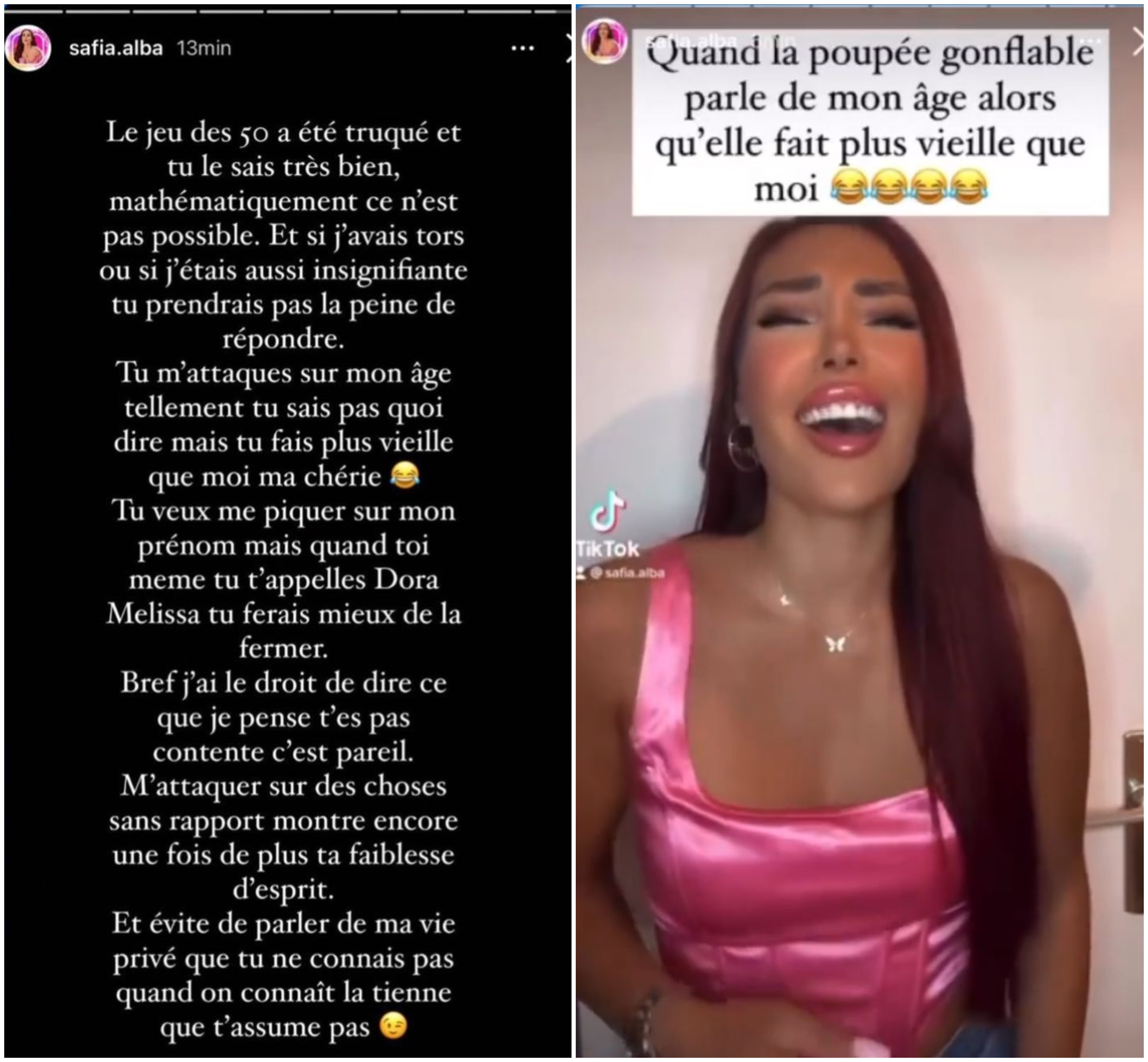 Maeva Ghennam favorisée par la production des Cinquante ? Clash avec Safia, la sœur de Milla !