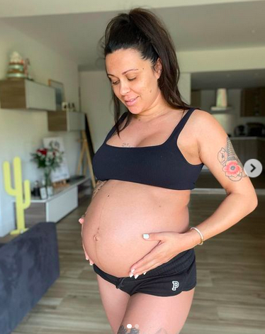  Shanna Kress, enceinte @Instagram