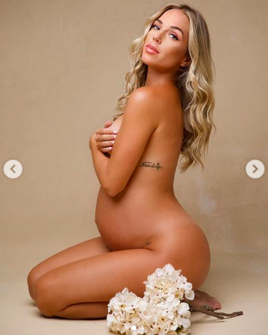  Shanna Kress, enceinte @Instagram