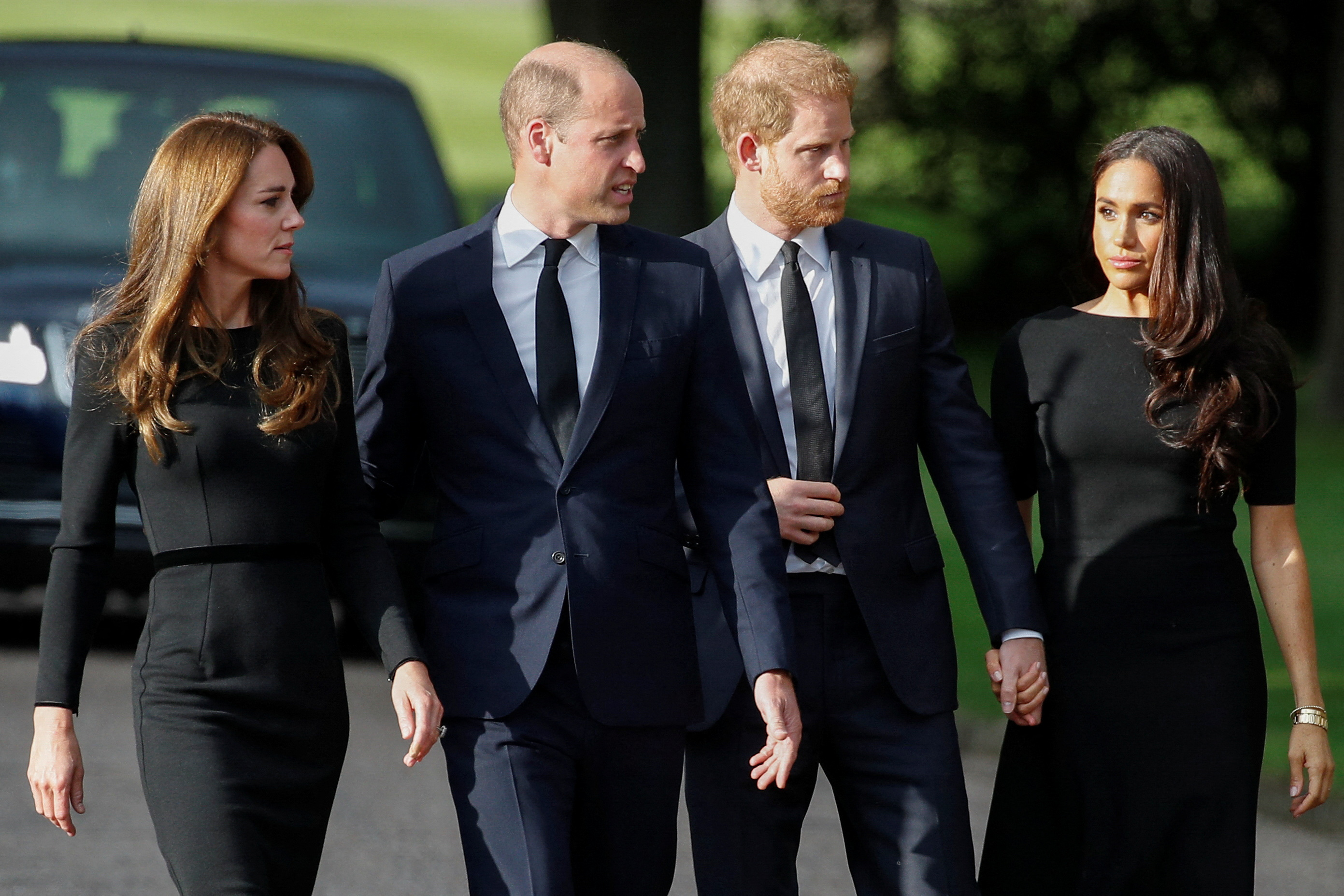  Kate Middleton, prince William, prince Harry, Meghan Markle @reuters