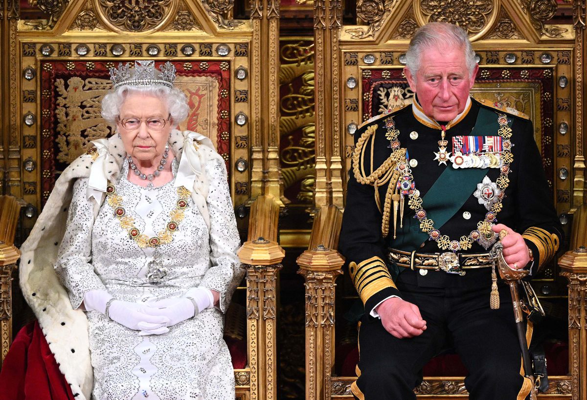  Prince Charles et Elizabeth II @Getty Images