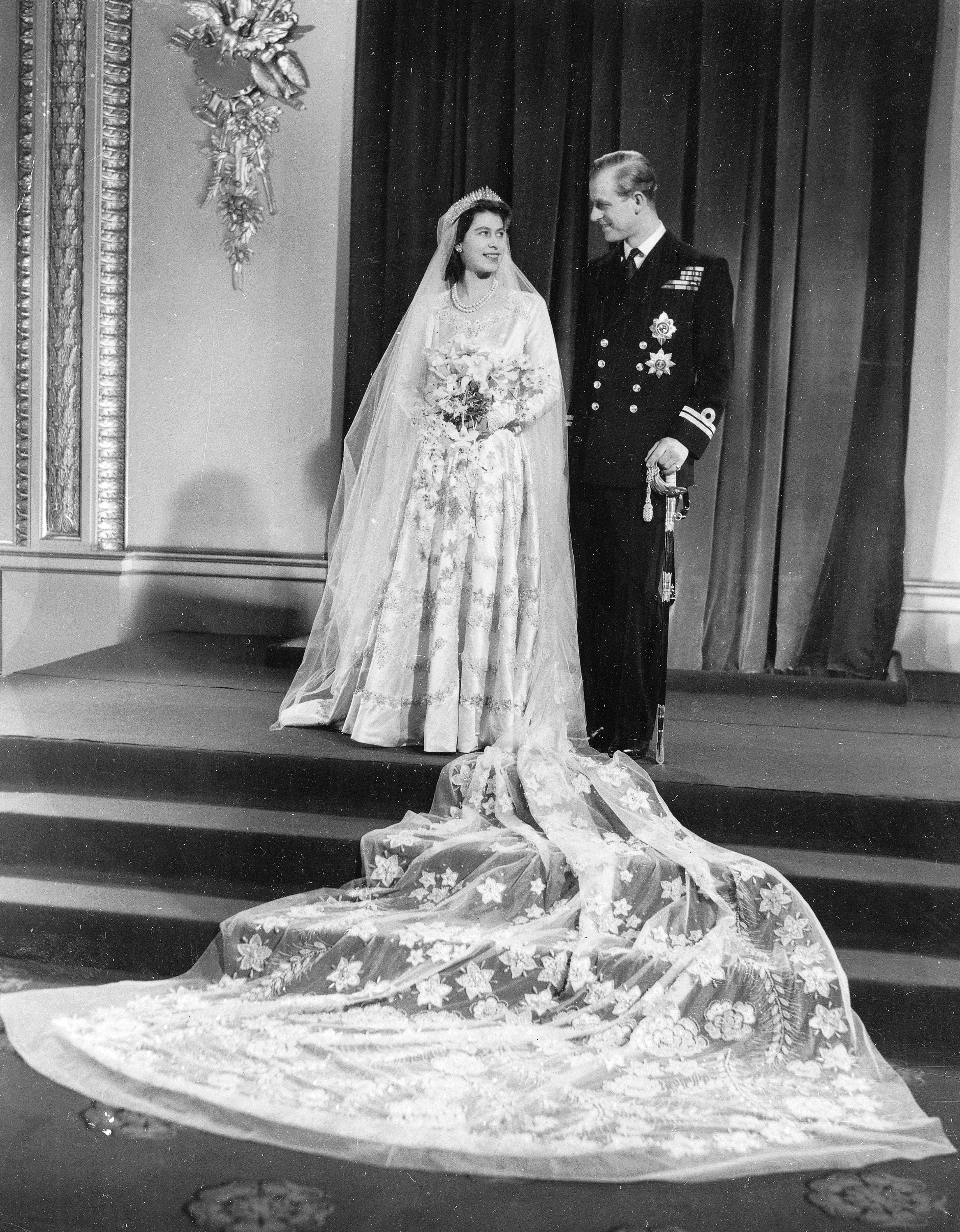  Elizabeth II et le prince Philip @AP