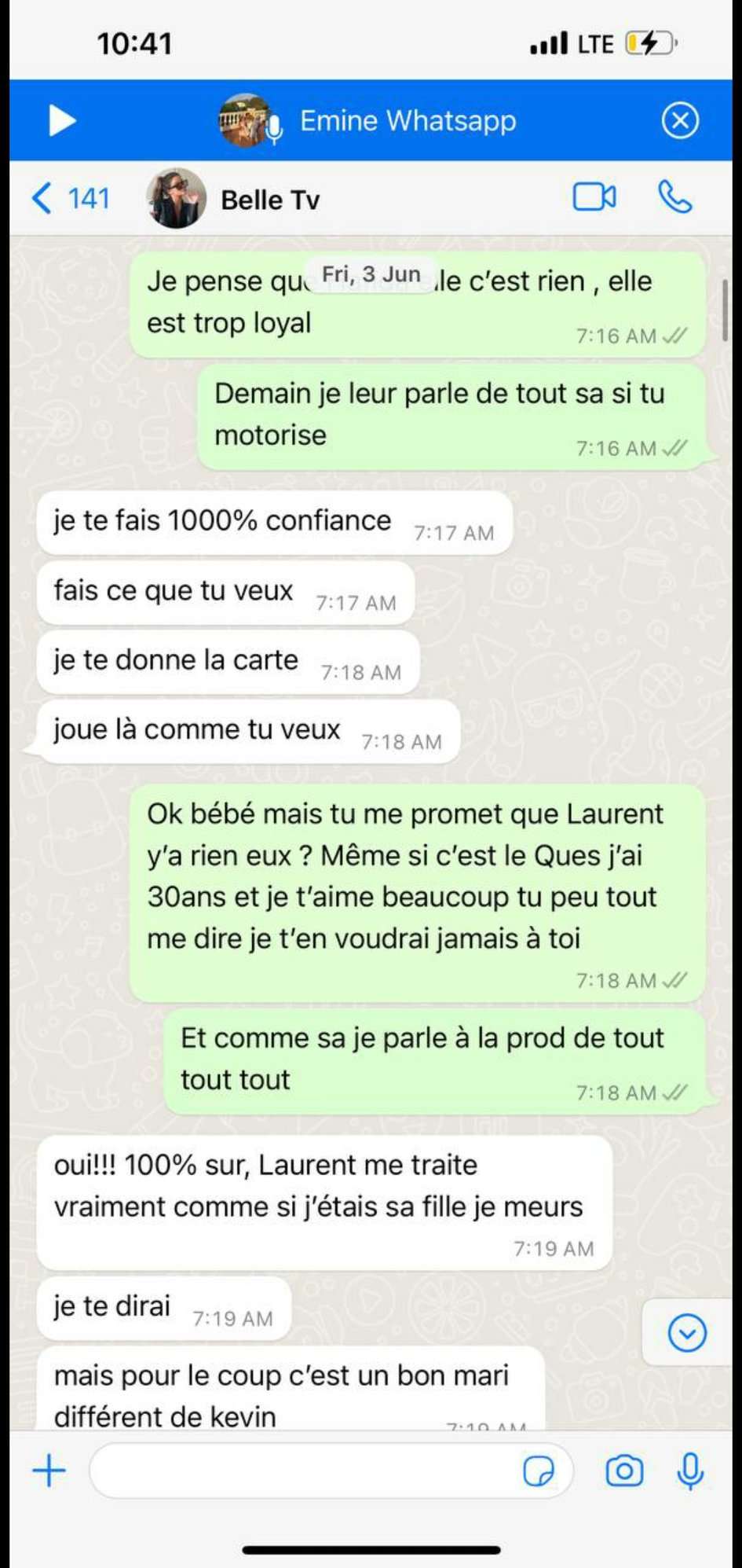 Carla Moreau trompée par Kevin Guedj avec Belle ? Jazz Correia s'exprime et balance des messages