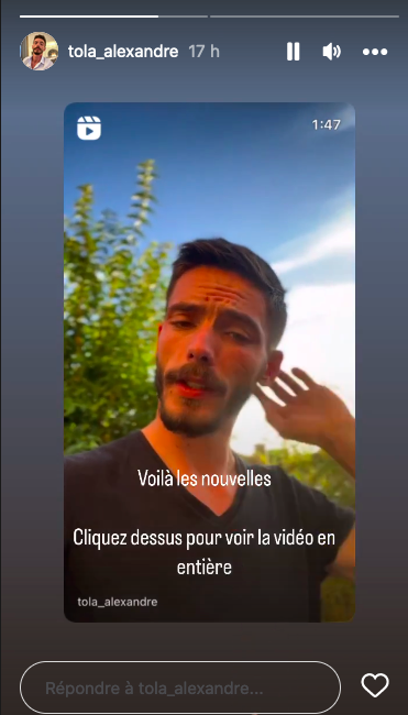 L'Amour est dans le Pré : Alexandre annonce une terrible nouvelle