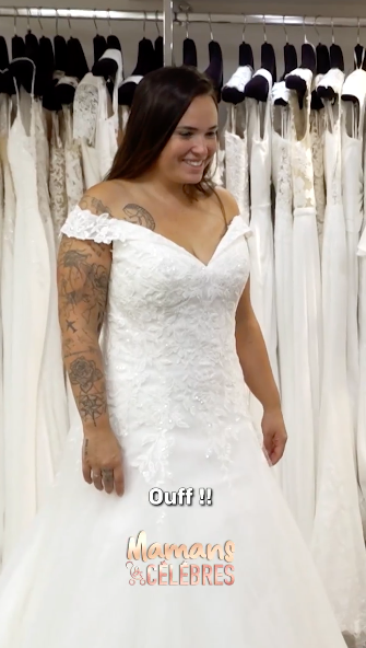 Kelly Helard (Mamans et célèbres) sublime en robe de mariée : Neymar fond en larmes