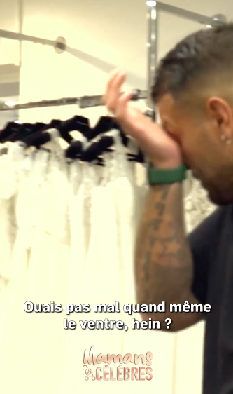 Kelly Helard (Mamans et célèbres) sublime en robe de mariée : Neymar fond en larmes