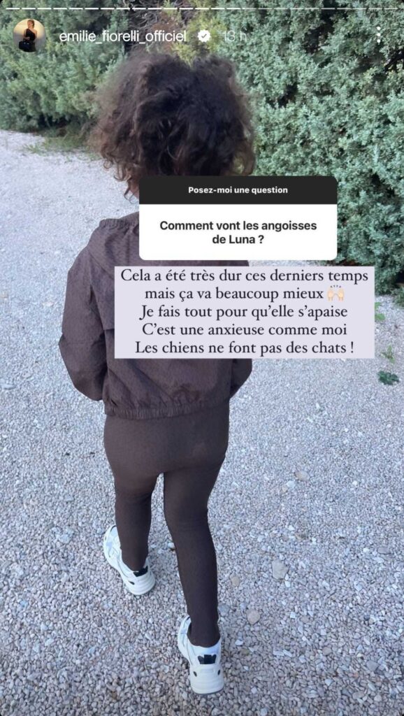 Emilie Fiorelli donne des nouvelles de sa fille Louna @Instagram