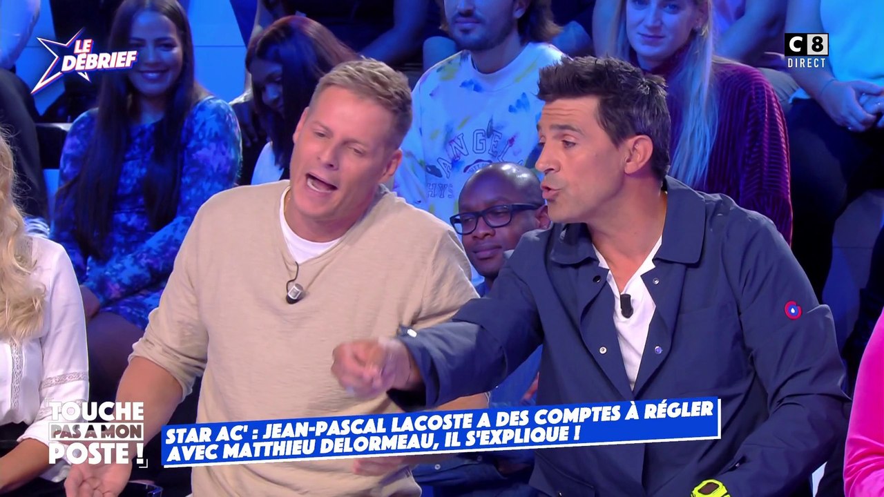 Matthieu Delormeau et Jean-Pascal Lacoste se taclent sur TPMP : "Tu critiques mais en lâche"