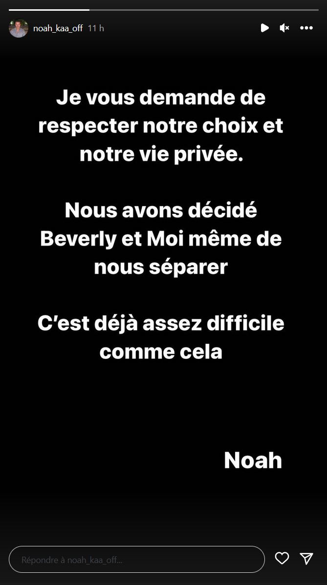 Beverly Bello "détruite", elle annonce sa rupture avec Noah !