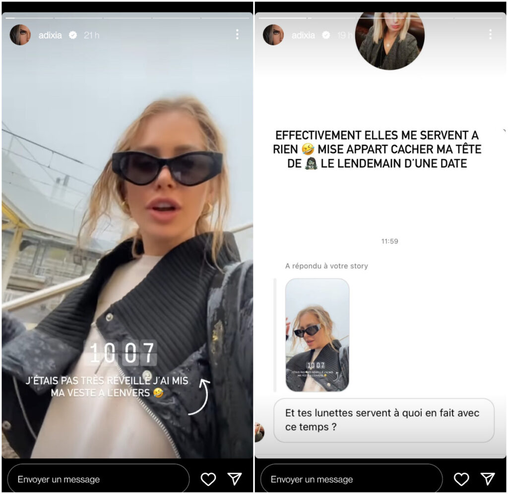 Adixia Romaniello déclare avoir eu un date @Instagram