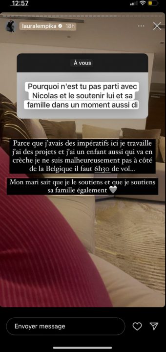 Laura Lempika égoïste ? Elle se défend de ne pas soutenir Nikola Lozina dans son deuil