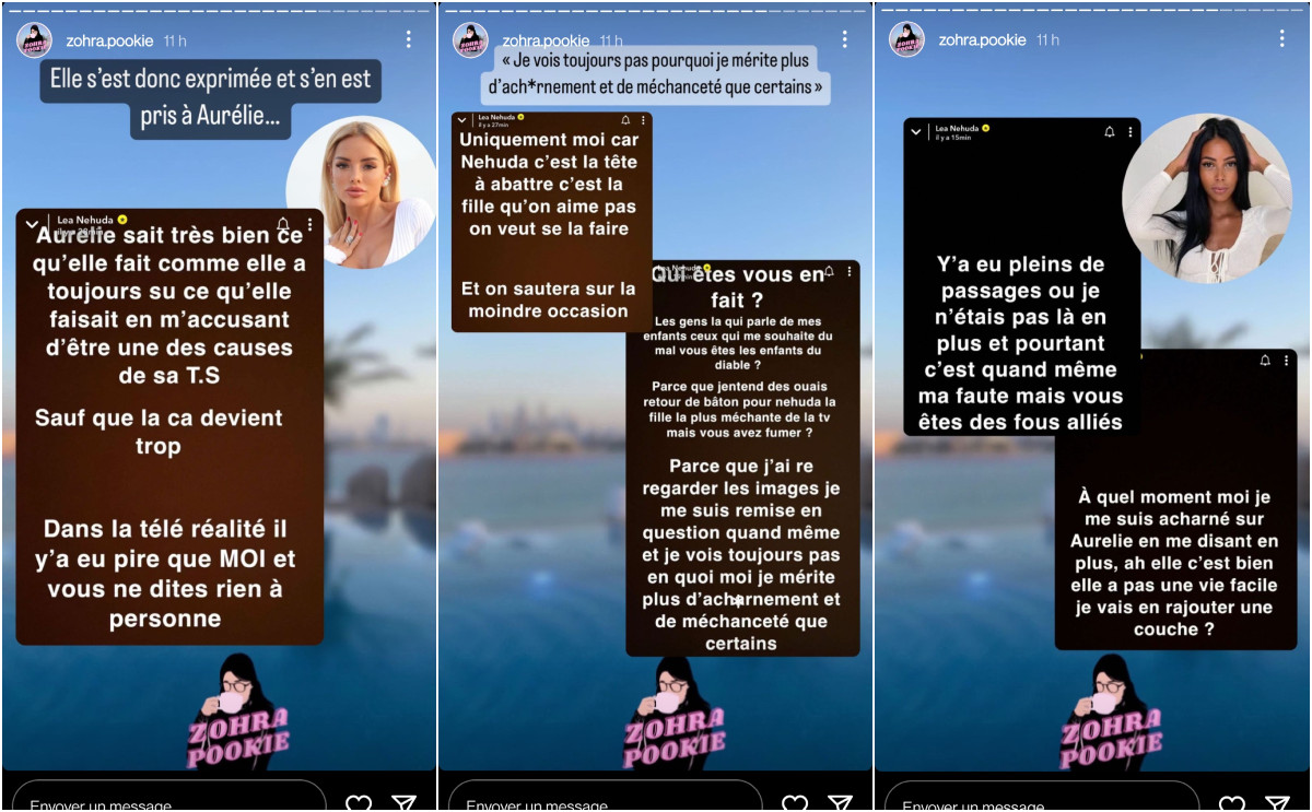 Aurélie Preston attaquée en justice par Nehuda ? Elle fond en larmes sur Instagram