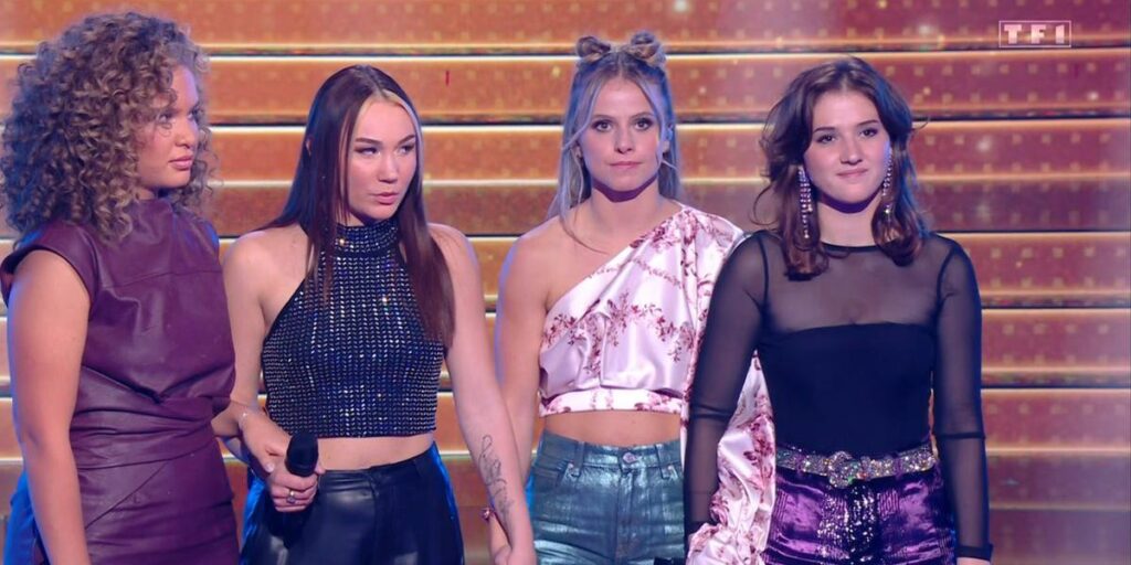 Lea, Tiana, Carla et Paola @ Star Academy/TF1