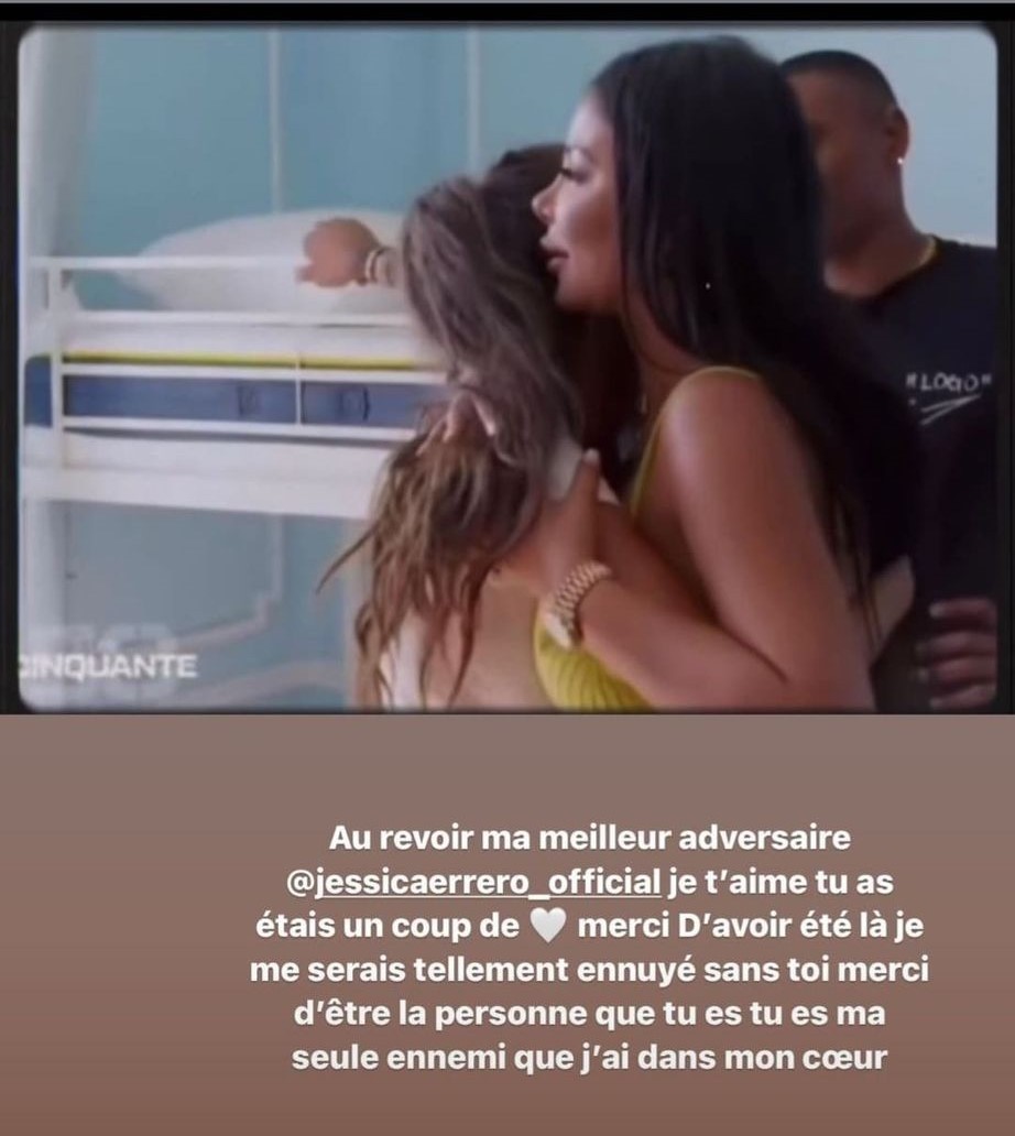 Les Cinquante : Jessica Errero éliminée, Maeva Ghennam  lui adresse un message !