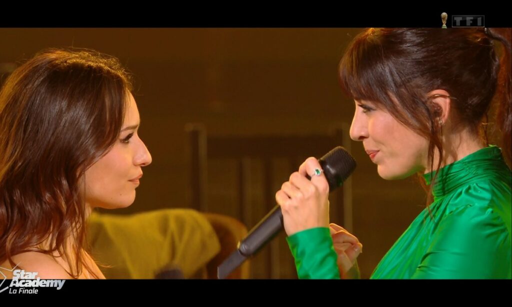 Enola et Nolwenn Leroy @TF1