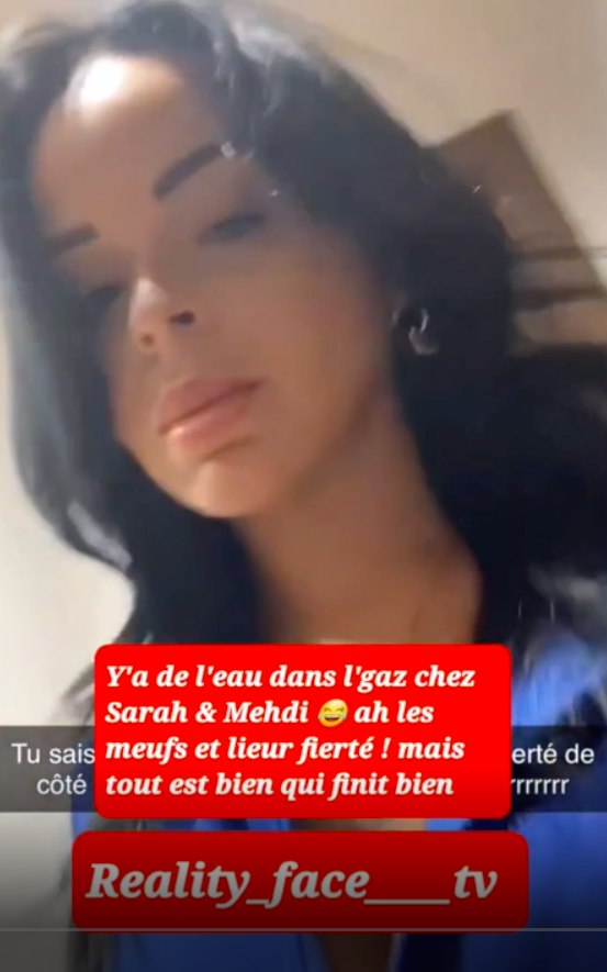 Sarah Fraisou en froid avec Mehdi ? Elle s'explique