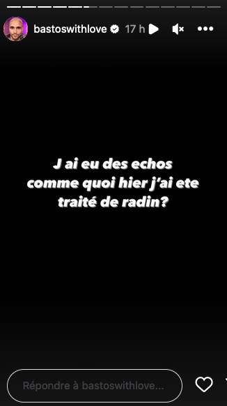 Bastos : Accusé d'avoir été radin avec Victoria Mehault, il pousse un énorme coup de gueule